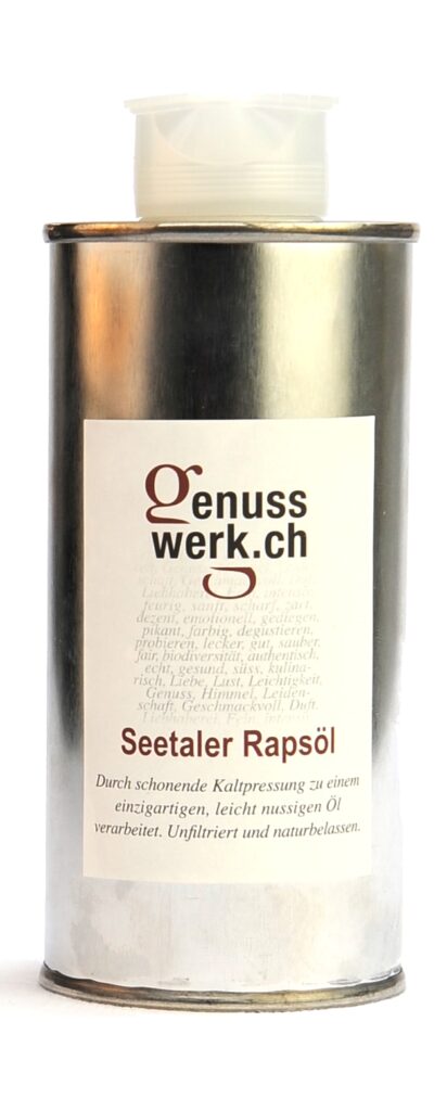 Rapsöl von genusswerk.ch